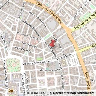 Mappa Via Piero Gobetti, 19, 73100 Lecce, Lecce (Puglia)