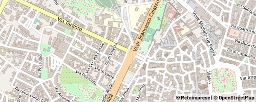 Mappa Lecce