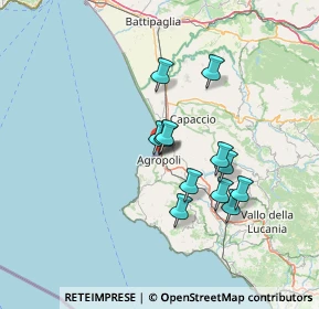 Mappa Via Giovanni Verga, 84043 Agropoli SA, Italia (11.96917)