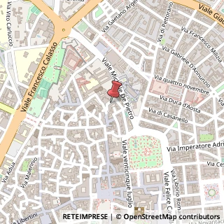 Mappa Via Corte dei Mesagnesi, 30, 73100 Lecce, Lecce (Puglia)