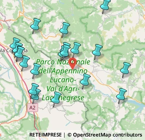 Mappa Via Frassineto, 85050 Paterno PZ, Italia (9.661)