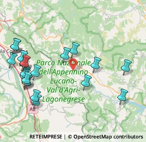 Mappa Via Frassineto, 85050 Paterno PZ, Italia (10.704)
