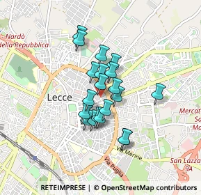 Mappa Via Don Luigi Sturzo, 73023 Lecce LE, Italia (0.6515)