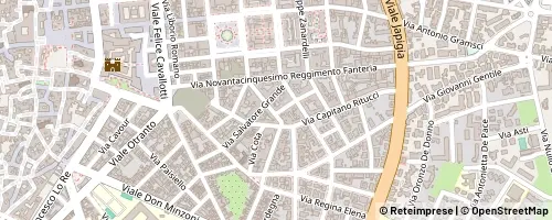 Mappa Lecce