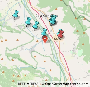 Mappa Via Lagno Secco, 84038 Sassano SA, Italia (3.55273)