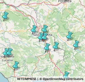 Mappa Via Lagno Secco, 84038 Sassano SA, Italia (20.65071)