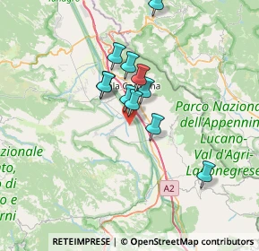 Mappa Via Lagno Secco, 84038 Sassano SA, Italia (5.78909)