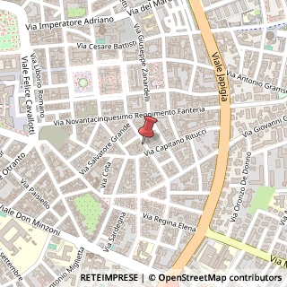 Mappa Via Tito Minniti, 16, 73100 Lecce, Lecce (Puglia)