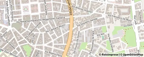 Mappa Lecce