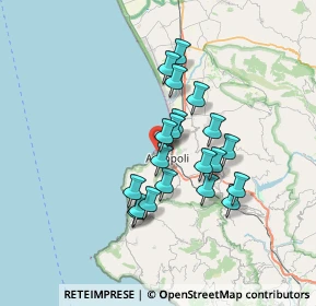 Mappa Via Porto, 84043 Agropoli SA, Italia (6.042)