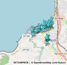 Mappa Via Porto, 84043 Agropoli SA, Italia (0.659)