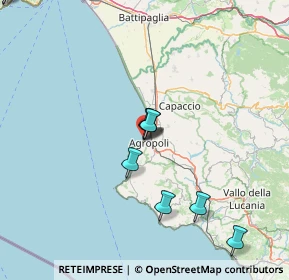 Mappa Via Riviera Franco Antonicelli, 84043 Agropoli SA, Italia (31.528)