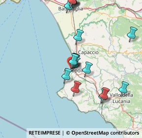 Mappa Via Riviera Franco Antonicelli, 84043 Agropoli SA, Italia (17.42333)