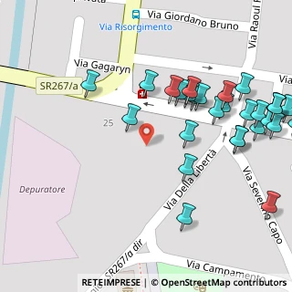 Mappa Via della Libertà, 84043 Agropoli SA, Italia (0.08276)