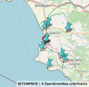 Mappa Via Alcide de Gasperi, 84043 Agropoli SA, Italia (11.19667)