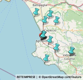 Mappa Via Alcide de Gasperi, 84043 Agropoli SA, Italia (11.56071)