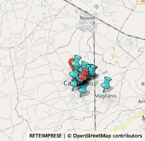 Mappa Via Carmine, 73041 Carmiano LE, Italia (1.007)