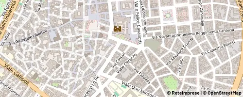Mappa Lecce