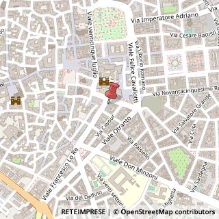 Mappa Viale Francesco Lo Re, 6, 73100 Lecce, Lecce (Puglia)