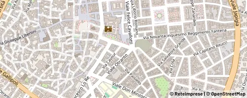 Mappa Lecce
