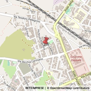 Mappa Via Nicola Argentina, 17, 73100 Lecce, Lecce (Puglia)