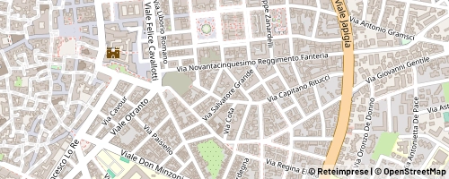 Mappa Lecce