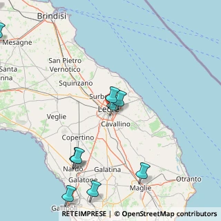 Mappa Via Salvatore Grande, 73100 Lecce LE, Italia (30.99)