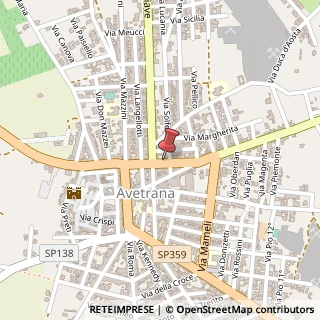 Mappa Via Magenta, 31, 74020 Avetrana, Taranto (Puglia)