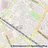 Mapa Lecce
