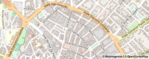 Mappa Lecce