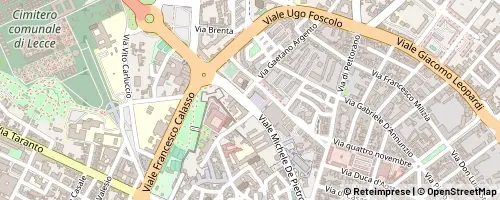 Mappa Lecce