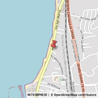 Mappa Via San Marco, 122, 84043 Agropoli, Salerno (Campania)