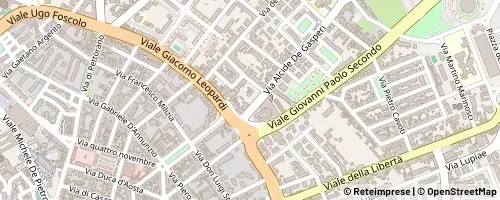 Mappa Lecce