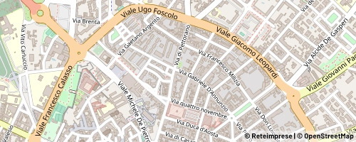 Mappa Lecce