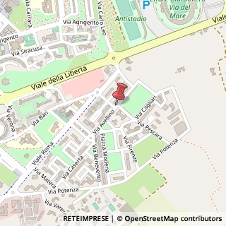 Mappa Via avellino, 73100 Lecce, Lecce (Puglia)