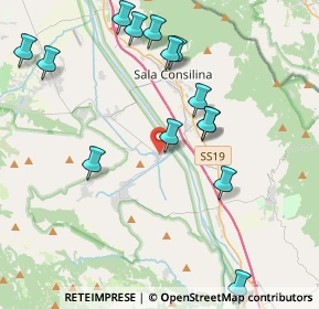 Mappa SP 51 A, 84033 Sassano SA, Italia (4.815)