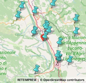 Mappa SP 51 A, 84033 Sassano SA, Italia (9.01333)