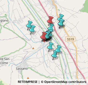 Mappa SP 51 A, 84033 Sassano SA, Italia (0.973)
