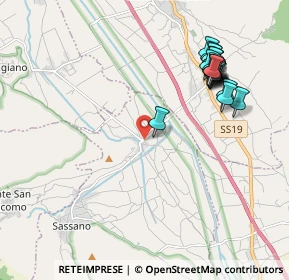 Mappa SP 51 A, 84033 Sassano SA, Italia (2.3725)