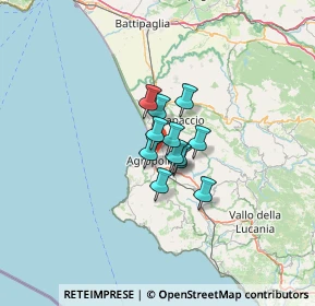 Mappa Via Alberto Moravia, 84043 Agropoli SA, Italia (6.78417)