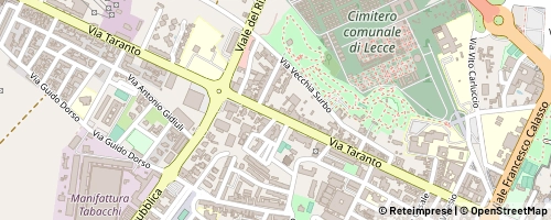 Mappa Lecce