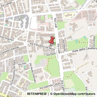 Mappa Via Francesco de Mura, 55, 73100 Lecce, Lecce (Puglia)