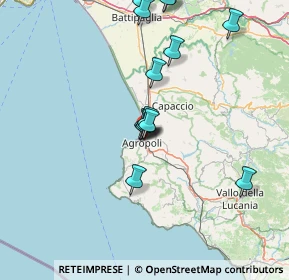 Mappa Via Palmiro Togliatti, 84043 Agropoli SA, Italia (15.54214)