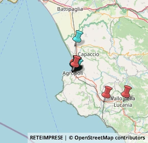 Mappa Via Palmiro Togliatti, 84043 Agropoli SA, Italia (5.83636)