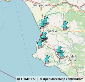 Mappa Via Palmiro Togliatti, 84043 Agropoli SA, Italia (11.1)