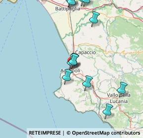 Mappa Via Palmiro Togliatti, 84043 Agropoli SA, Italia (18.79769)