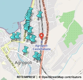 Mappa Via Palmiro Togliatti, 84043 Agropoli SA, Italia (0.515)