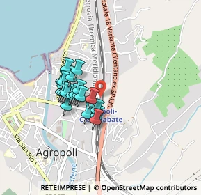 Mappa Via Palmiro Togliatti, 84043 Agropoli SA, Italia (0.3505)