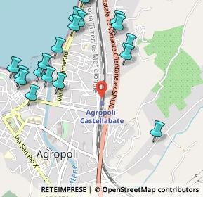 Mappa Via Palmiro Togliatti, 84043 Agropoli SA, Italia (0.7325)