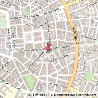 Mappa Via Tito Minniti, 31, 73100 Lecce, Lecce (Puglia)